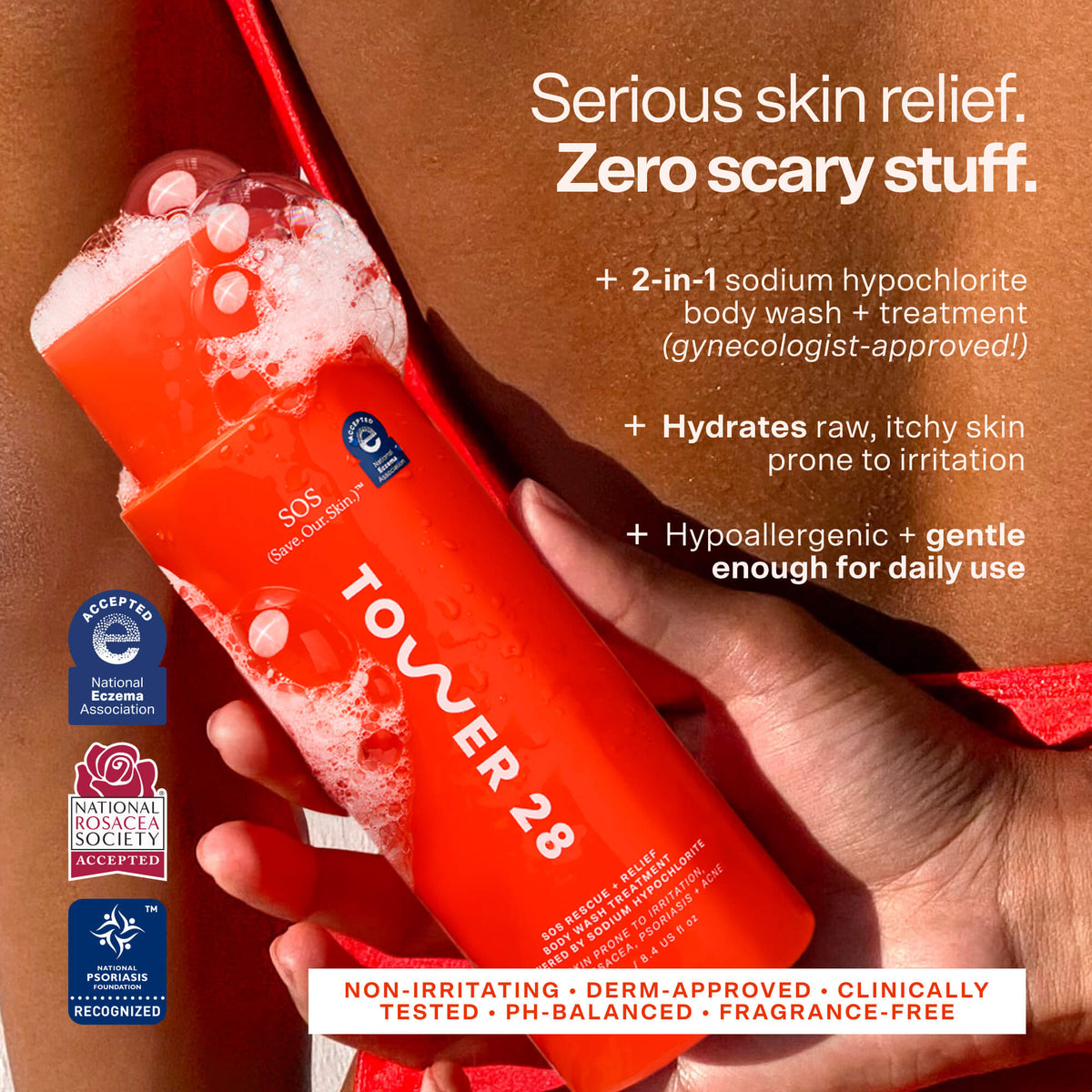 SOS Rescue + Relief Body Wash Treatment Z4